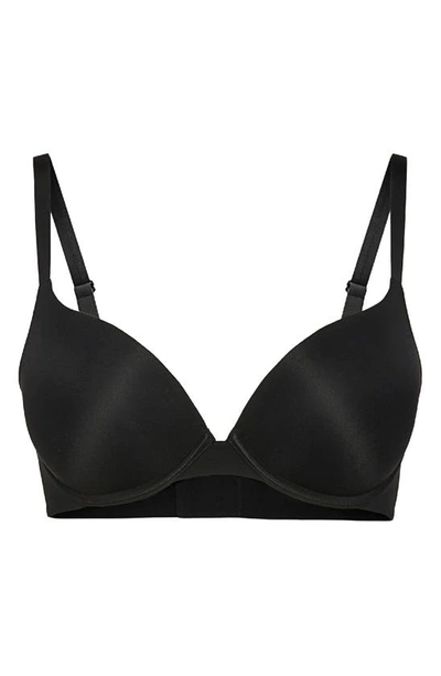 Shop Wolford Pure 3w Underwire Push-up Bra In Black