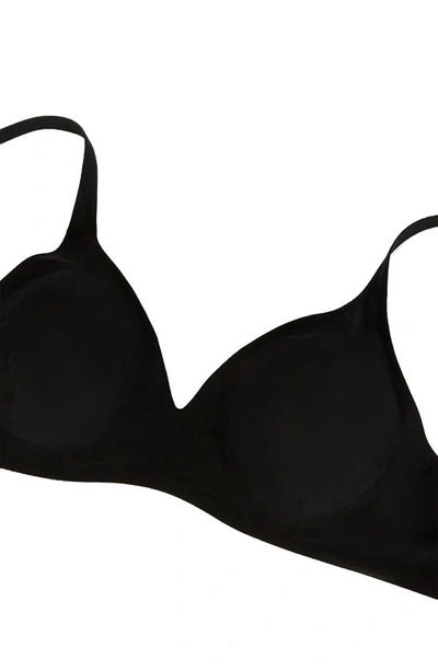 Shop Wolford Skin 3w Wireless Bra In Black