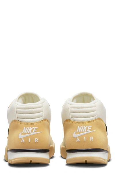 Shop Nike Air Trainer 1 Sneaker In Coconut Milk/ Black/ Team Gold