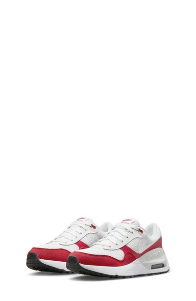 Shop Nike Air Max Systm Sneaker In White/ Red/ Dust/ White