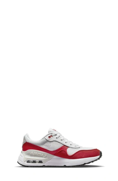 Shop Nike Air Max Systm Sneaker In White/ Red/ Dust/ White