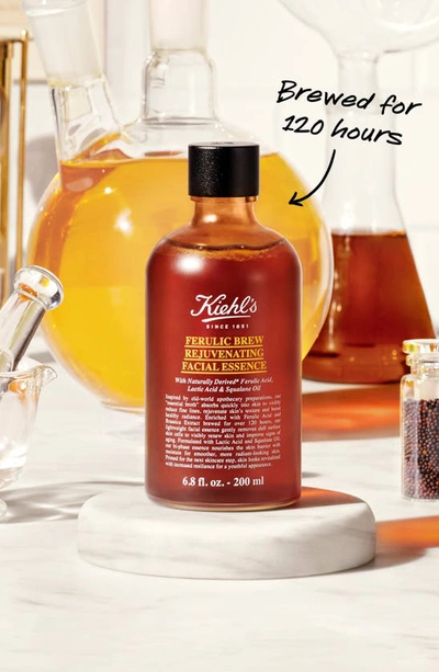 Shop Kiehl's Since 1851 Ferulic Brew Antioxidant Facial Treatment With Lactic Acid, 6.8 oz