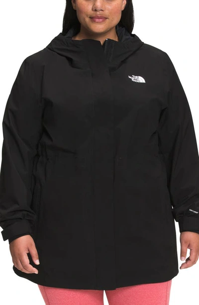 The North Face City Breeze Waterproof Rain Jacket In Tnf Black
