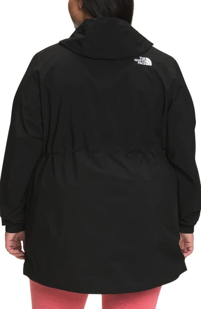 The North Face City Breeze Waterproof Rain Jacket In Tnf Black