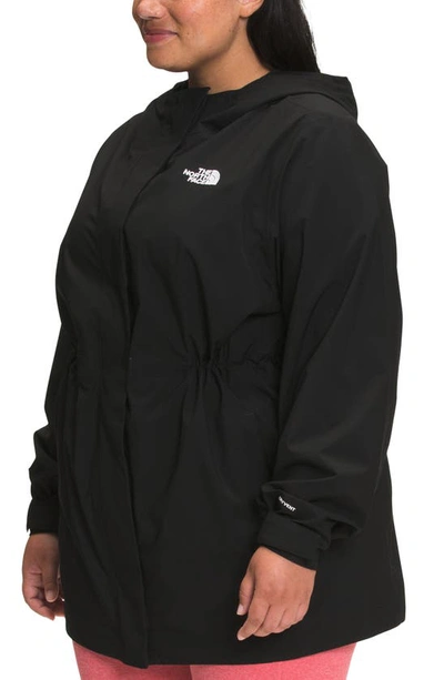 The North Face City Breeze Waterproof Rain Jacket In Tnf Black