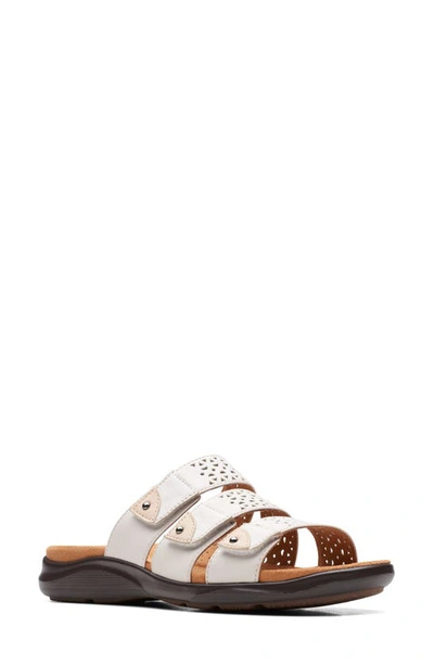 Shop Clarks Kitly Walk Sandal In White