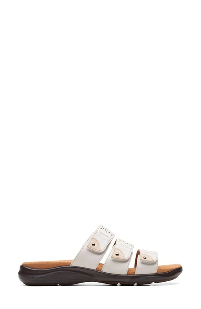 Clarks Kitly Walk Sandal In White