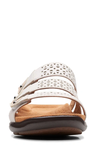 Clarks Kitly Walk Sandal In White