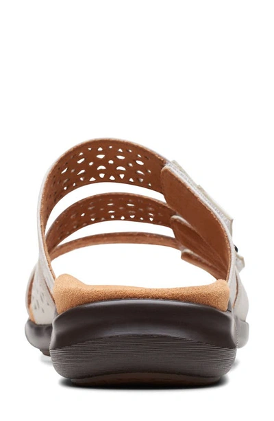 Clarks Kitly Walk Sandal In White