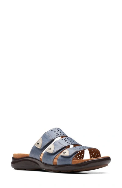 Shop Clarks (r) Kitly Walk Sandal In Denim