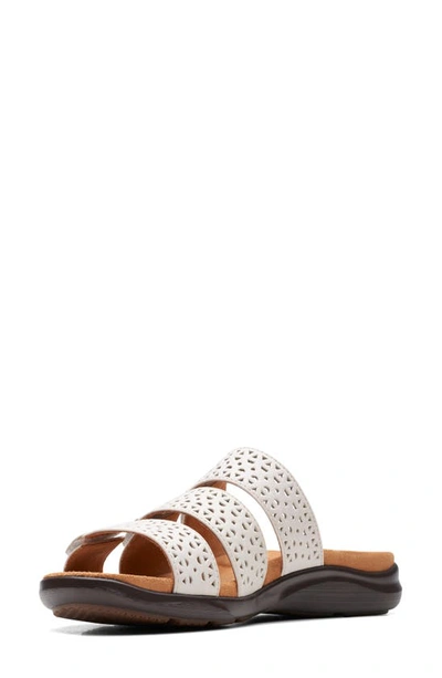 Clarks Kitly Walk Sandal In White