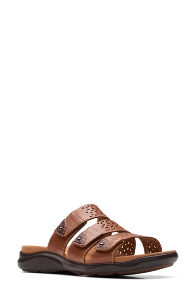 Shop Clarks Kitly Walk Sandal In Tan