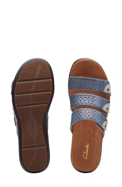Clarks Kitly Walk Sandal In Denim