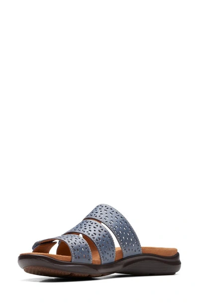 Clarks Kitly Walk Sandal In Denim