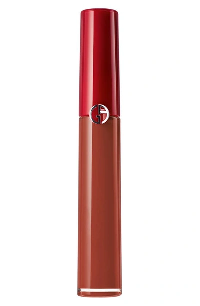 Shop Giorgio Armani Lip Maestro Matte Liquid Lipstick In 200 Terra