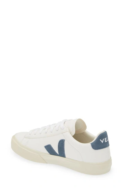 Shop Veja Campo Leather Sneaker In Extra-white California