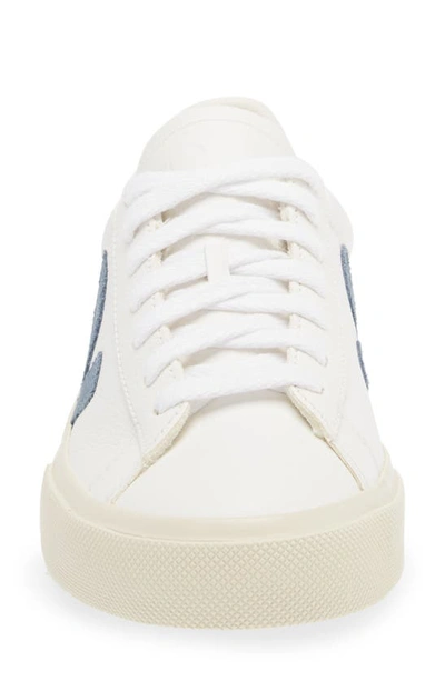 Shop Veja Campo Leather Sneaker In Extra-white California