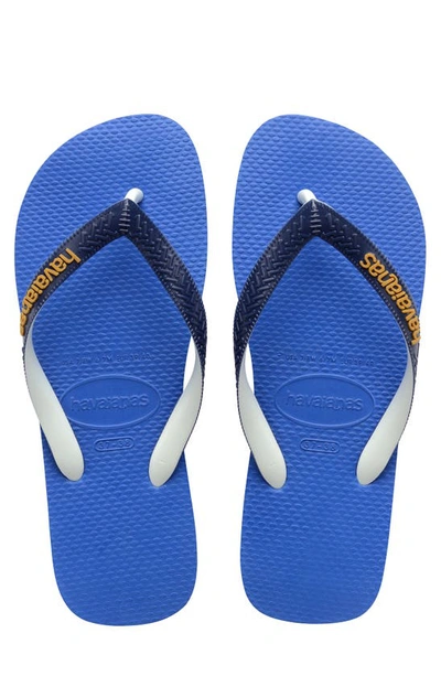 Shop Havaianas Top Mix Flip Flop Sandal In Blue Star