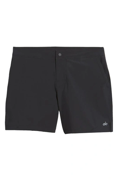 Shop Alo Yoga Performance Shorts In Black