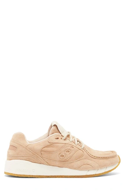 Shop Saucony Shadow 6000 Athletic Sneaker In Moc Sand