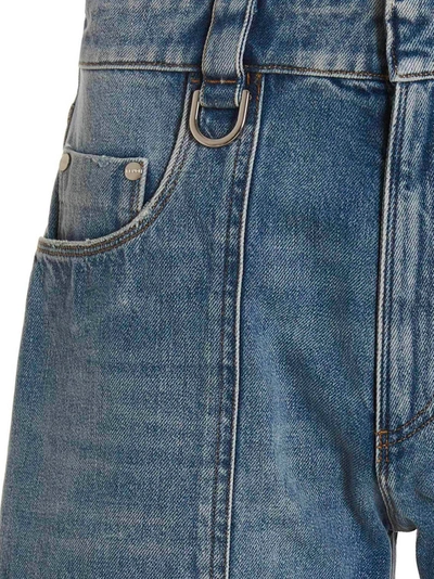 Shop Fendi Leather Detail Bermuda Shorts
