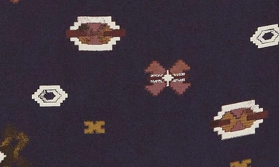 Shop Treasure & Bond Kids' Print Slipdress In Navy Charcoal Tapestry