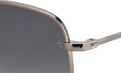 Shop Rag & Bone 52mm Gradient Square Sunglasses In Dark Ruth/ Grey Shaded