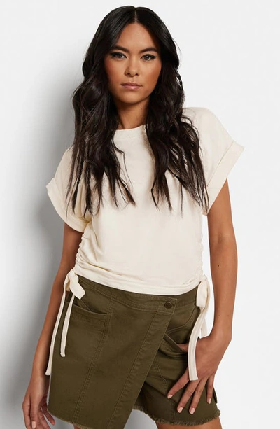 Circus Ny Jess Ruched T-shirt In Marshmellow