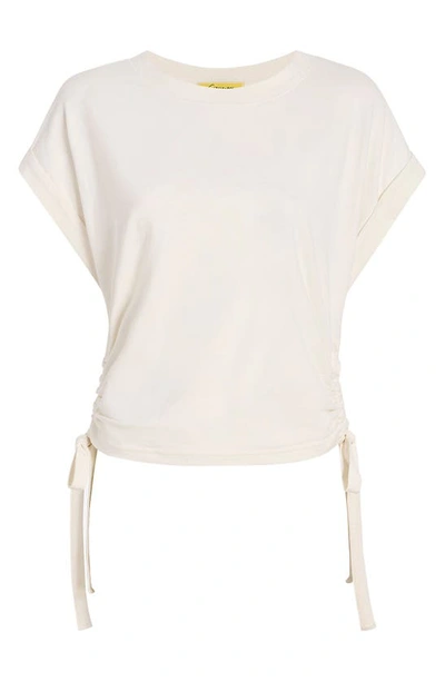 Circus Ny Jess Ruched T-shirt In Marshmellow
