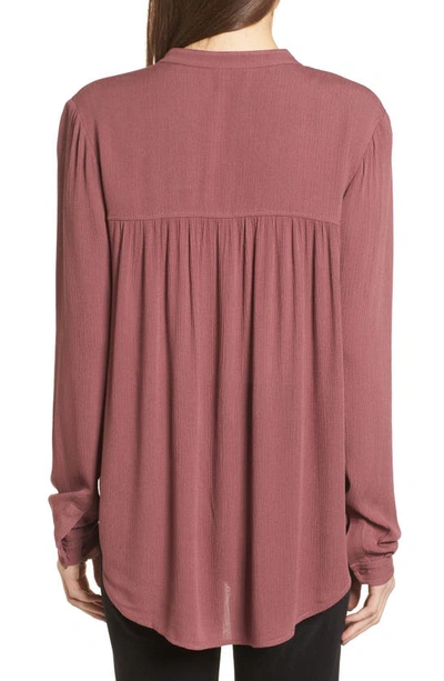 Ag Jess Shirt In Mellow Fig
