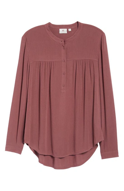 Ag Jess Shirt In Mellow Fig