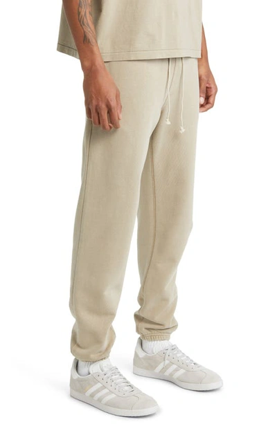 Shop Elwood Core French Terry Sweatpants In Vintage Gravel