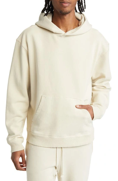 Shop Elwood Core Oversize French Terry Hoodie In Vintage Silk