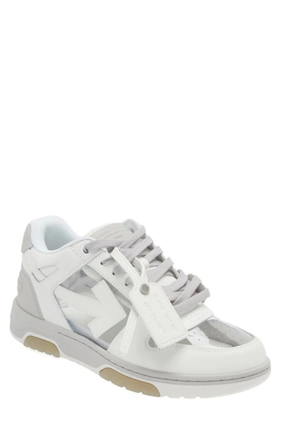 Off white top transparent shoes