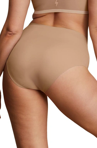 Shop Eby Assorted 3-pack High Waist Panties In Nude