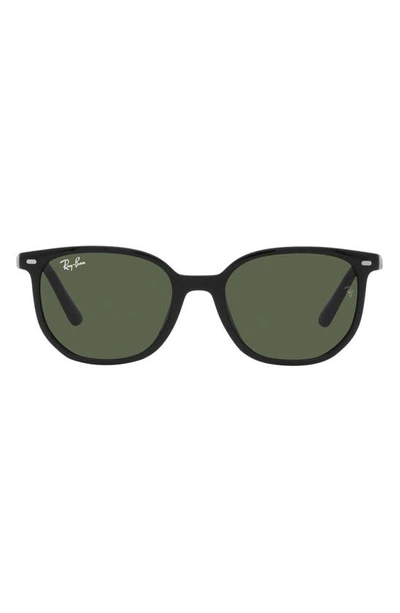 Shop Ray Ban Kids' Elliot Junior 46mm Square Sunglasses In Black