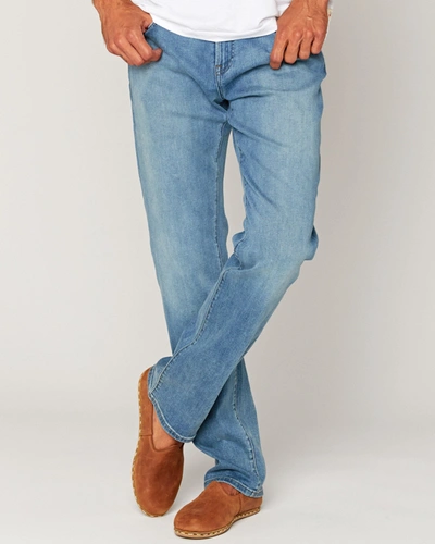 Shop Agave Denim No. 7 Waterman Relaxed Fit Big Drakes Flex In Blue