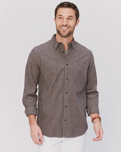 Shop Agave Denim Hartley Oxford Button Up In Brown