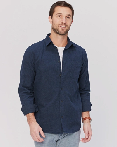 Shop Agave Denim Hartley Oxford Button Up In Blue