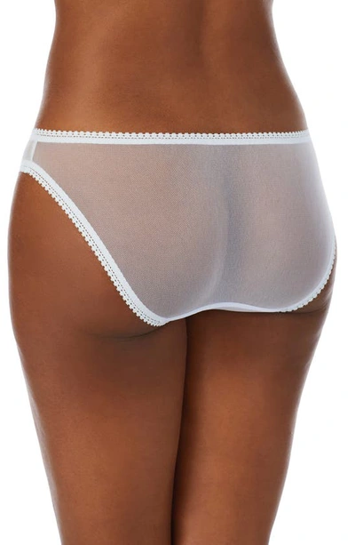 On Gossamer Mesh Hip Bikini In Light Breeze