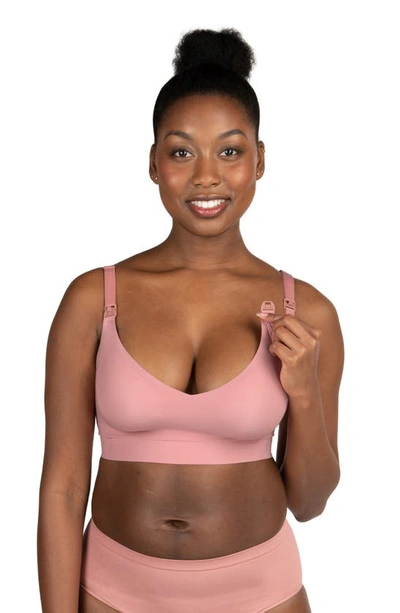 Shop Bravado Designs Enrich Wireless Nursing Bra In Roseclay