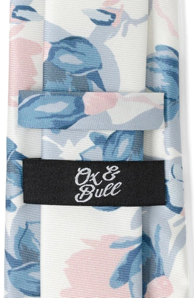 Shop Cufflinks, Inc Watercolor Floral Silk Tie In White