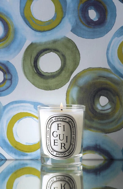 Shop Diptyque Figuier (fig) Scented Candle, 6.5 oz In Clear Vessel