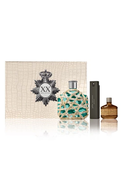 Shop John Varvatos Xx Artisan Teal Fragrance Set Usd $139 Value