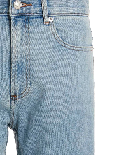 Shop Apc 'martin' Jeans In Light Blue
