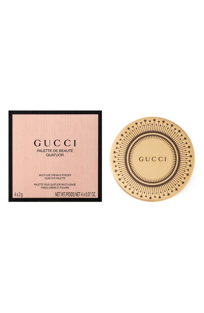 Shop Gucci Palette De Beauté Quatuor In Summerina Brown