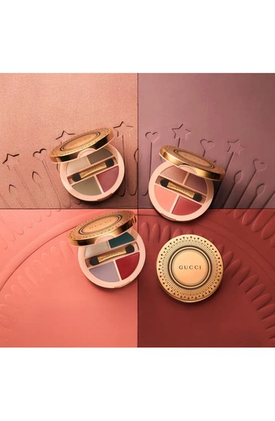 Shop Gucci Palette De Beauté Quatuor In Summerina Brown