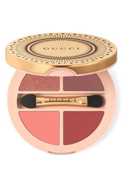 Shop Gucci Palette De Beauté Quatuor In Rose Nitida