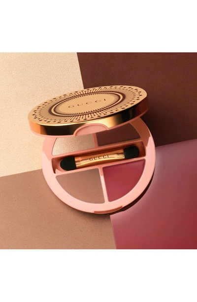 Shop Gucci Palette De Beauté Quatuor In Summerina Brown