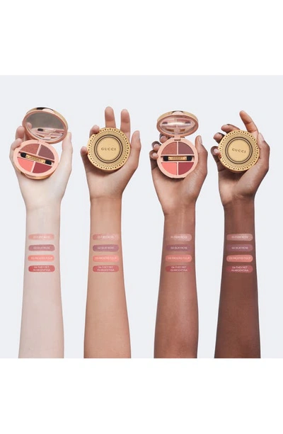Gucci Palette De Beauté Quatuor In Rose Nitida
